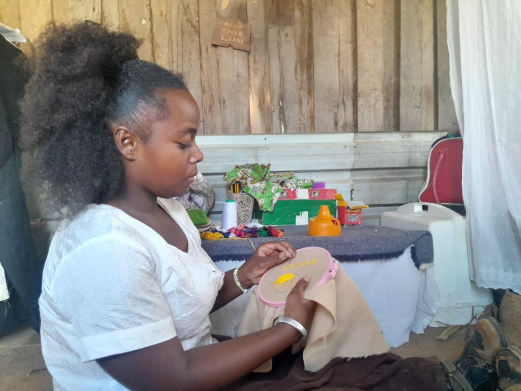 Kinna Homizia, entrepreneure du Programme Lombao